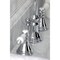 Kingston Brass KS2981BPL Bel Air Widespread Bathroom Faucet W/ Brass Pop-Up, Chrome KS2981BPL - alternate 3